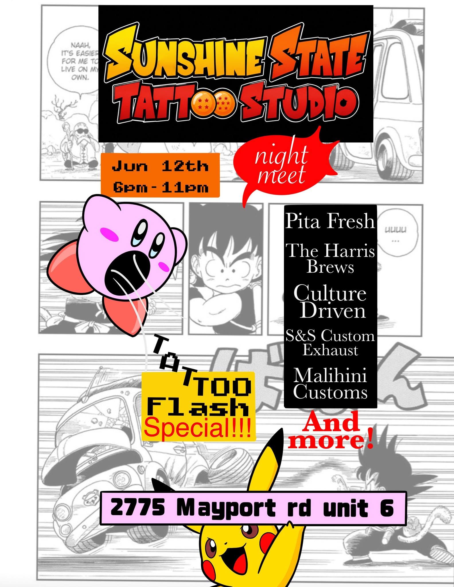 Sunshine State Tattoo Studio Night Meet