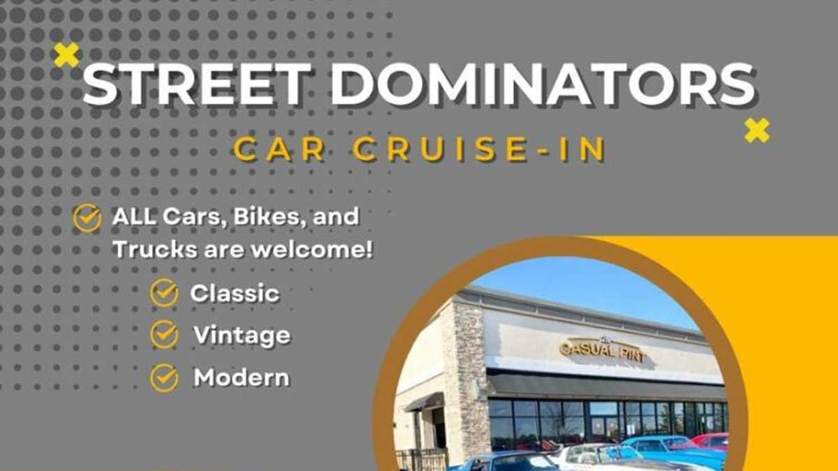 Street Dominators’ Car Cruise-In