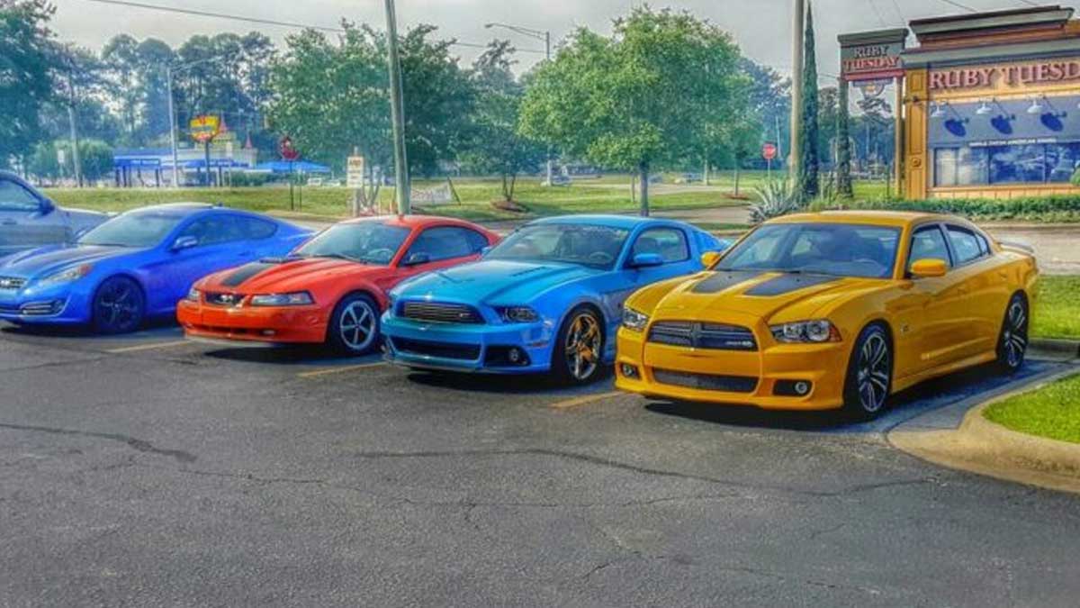 Weevil City Cruisers Cruise In at Milky Moo’s