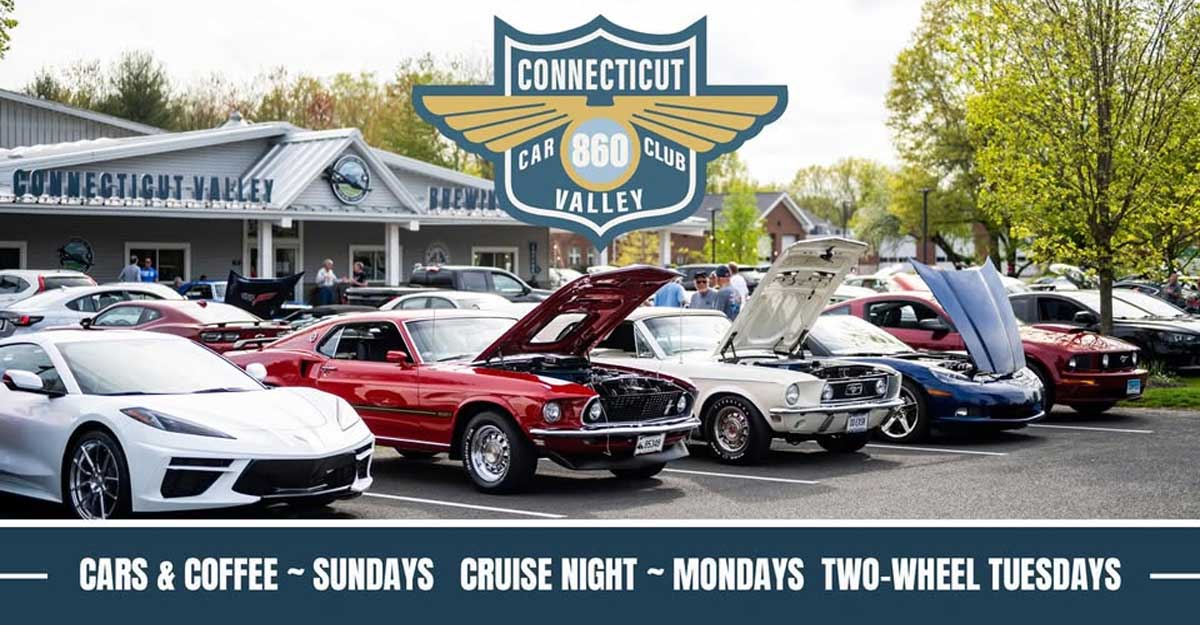 Cruise Night at Connecticut Valley Brewing