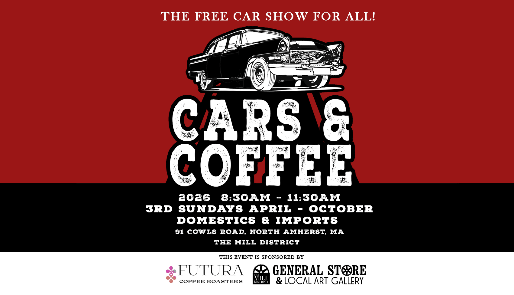 CARS & COFFEE 2026: The Free Car Show for ALL!
