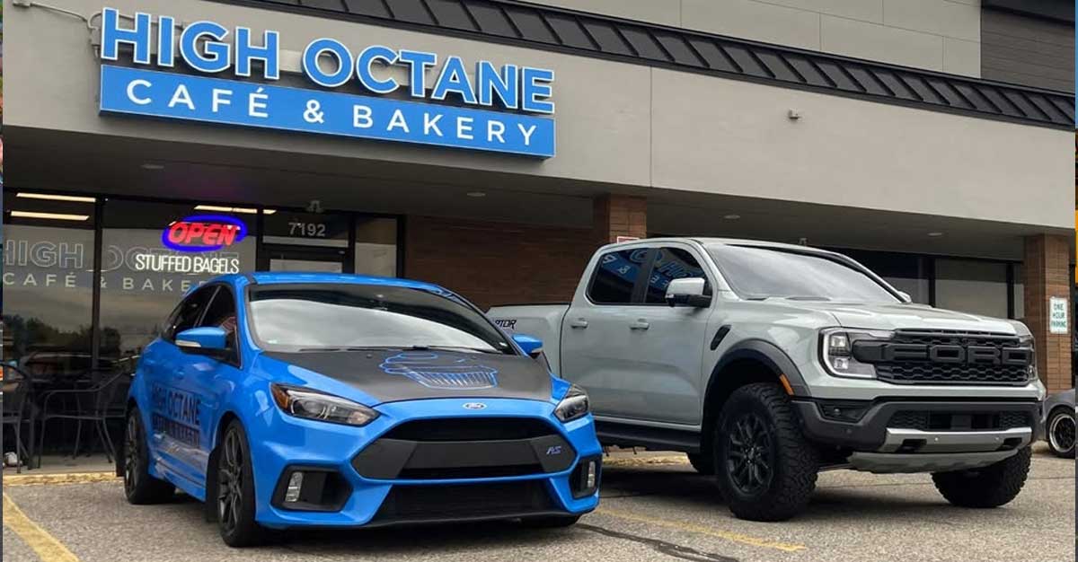 High Octane Cafe & Bakery Cars and Coffee