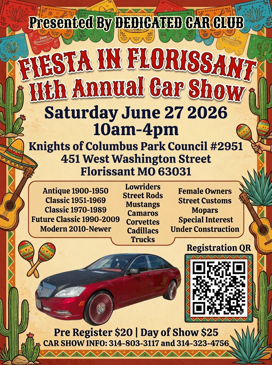 Fiesta in Florissant 11th Annual Car Show