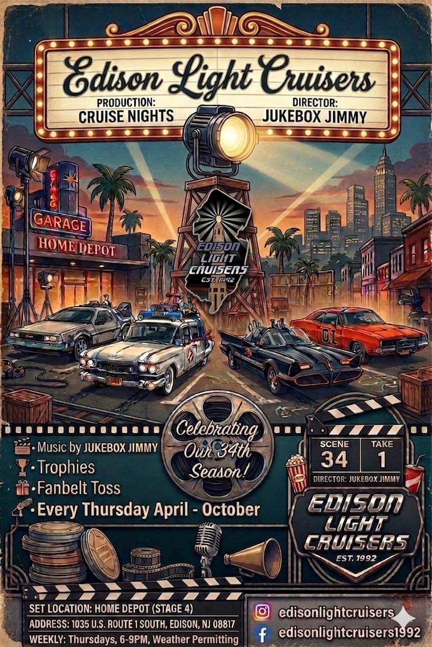 Edison Light Cruisers’ Cruise Nights