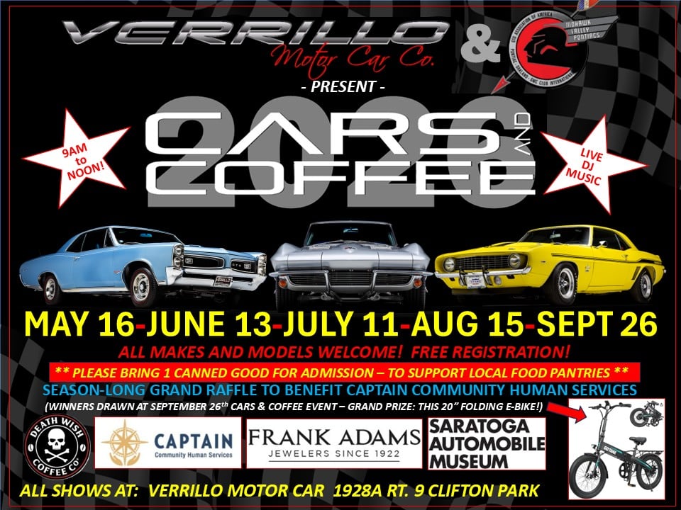 Cars and Coffee at Verrillo Motor Car