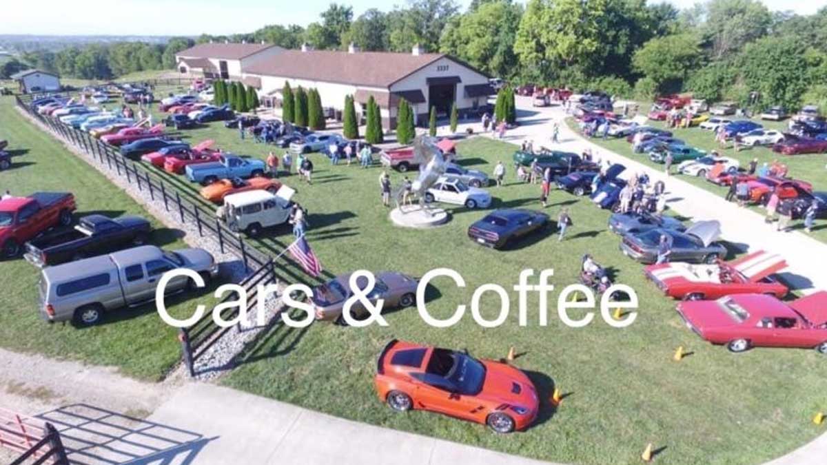 Cars and Coffee Saturday at Horsepower Farm
