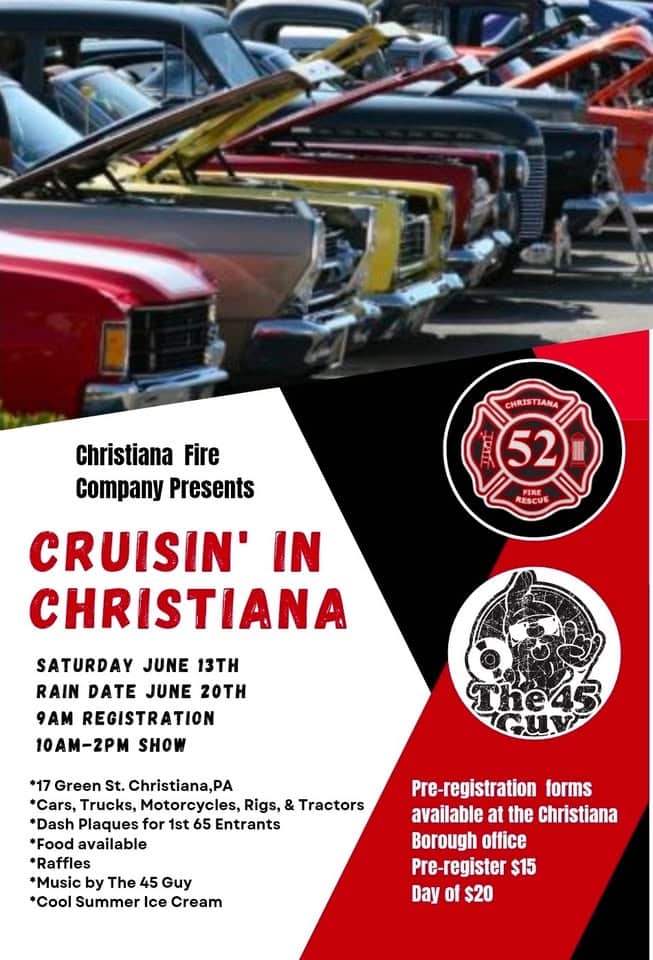 Cruisin’ in Christiana Car Show