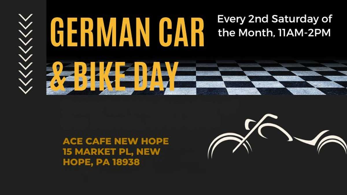 German Car and Bike Day at Ace Cafe