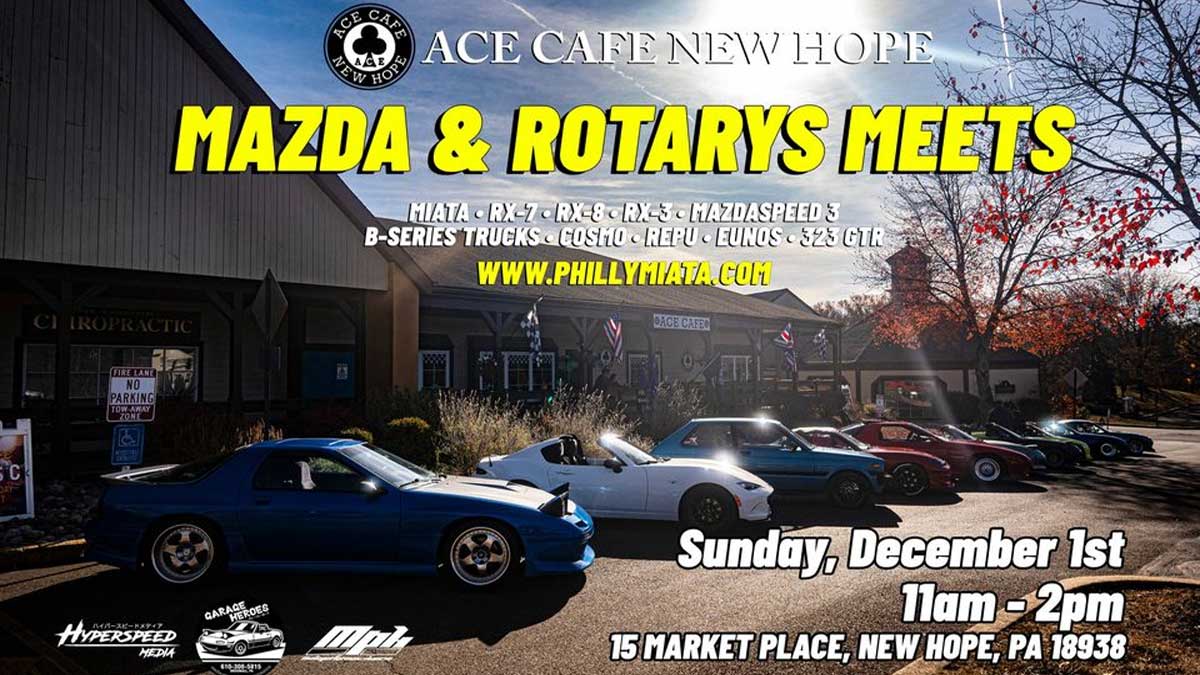 Mazda & Rotary Engine Lunch Meets