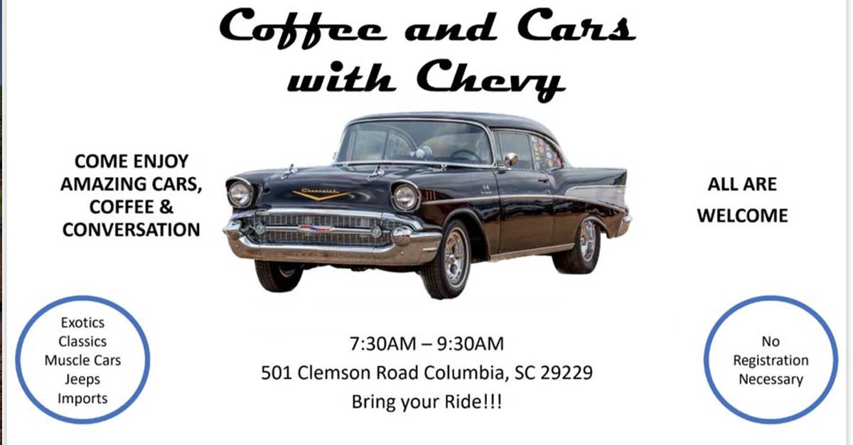 Coffee and Cars with Chevy
