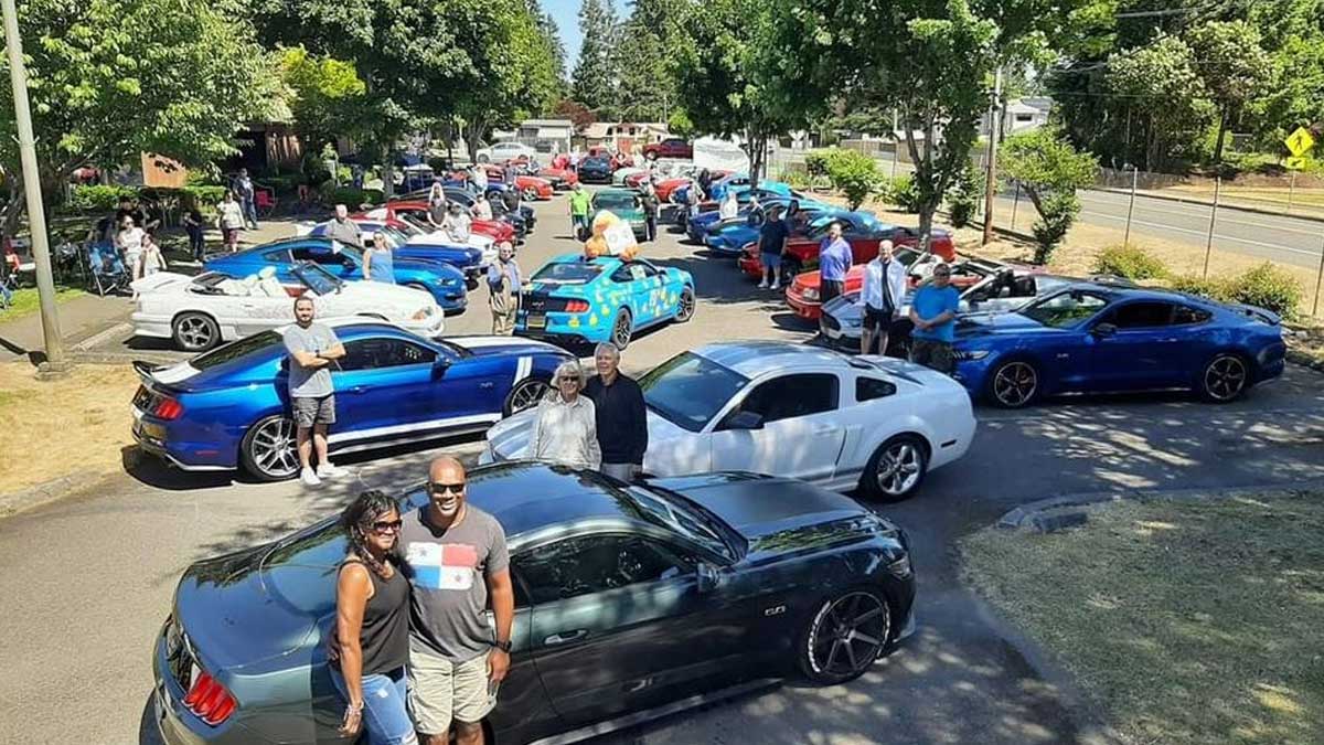 Cars and Coffee hosted by Mustangs West