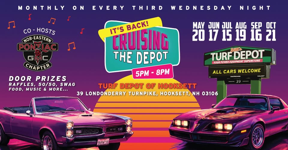 Cruising The Depot – Classic Car Show!