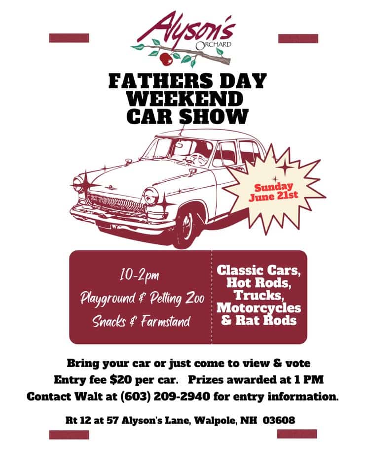 Car Show at Alyson’s Orchard