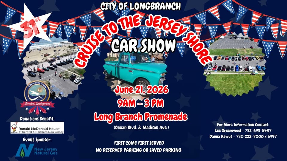 31st Annual Cruise to the Jersey Shore Car Show