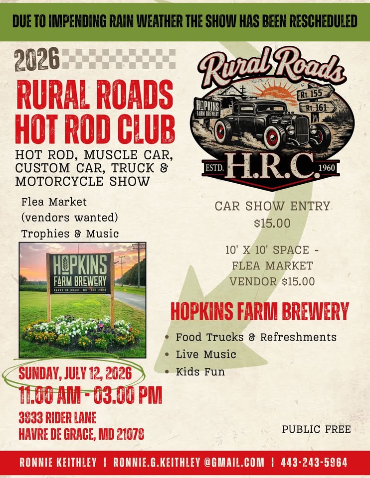 RR HRC Car Show and Flea Market