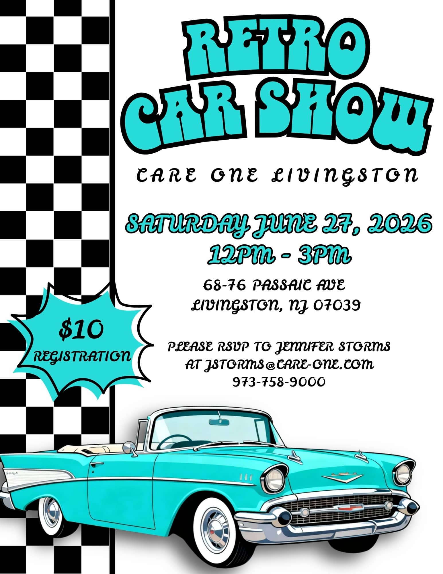 CareOne Livingston Car Show