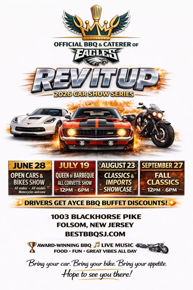 Henri’s Hotts Barbeque REV IT UP 2026 Car Show Series