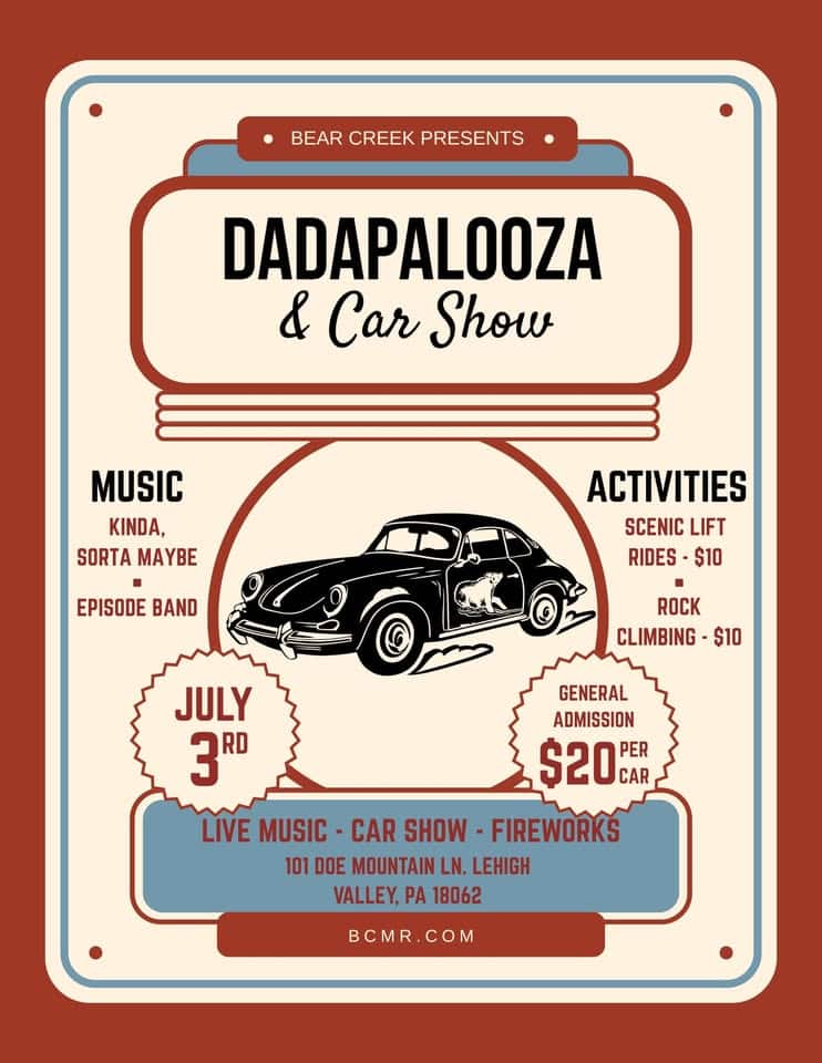 Dadapalooza Car Show – July 3