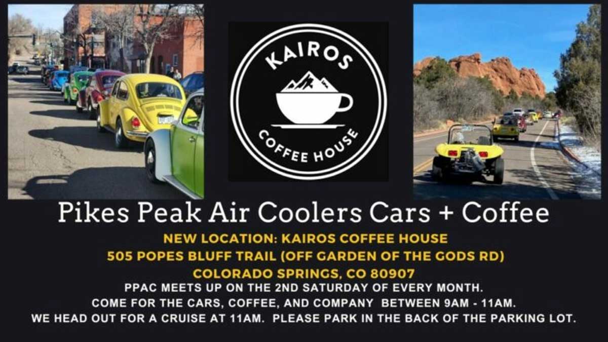 Pikes Peak Air Coolers Cars and Coffee