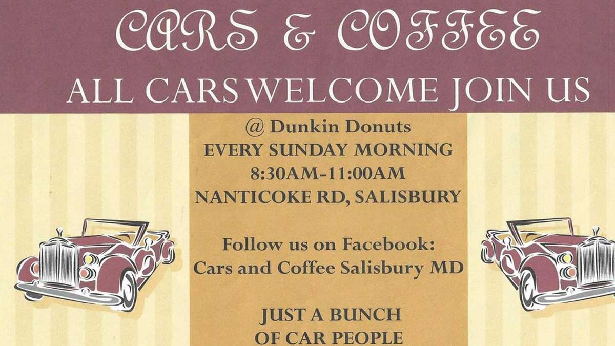 Cars and Coffee Salisbury MD