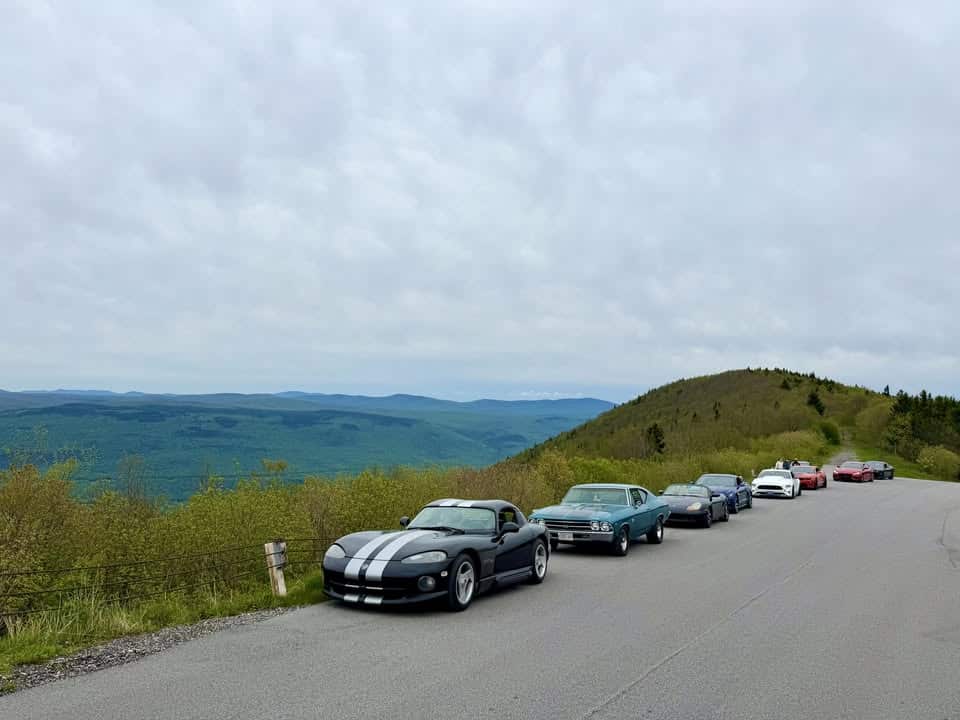 Cruise to Adirondack Nationals Car show!