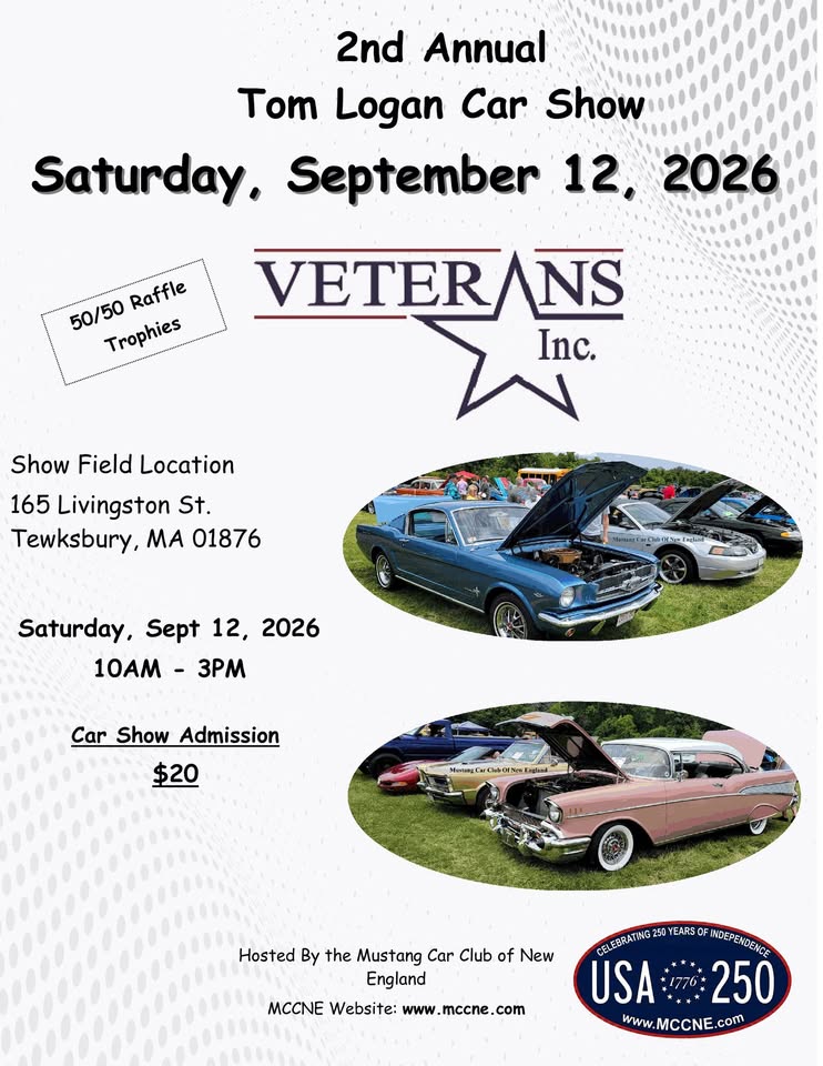2nd Annual Tom Logan Car Show