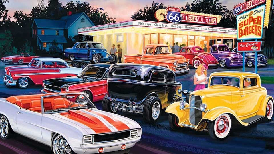 Old Classic Vehicle Car Show