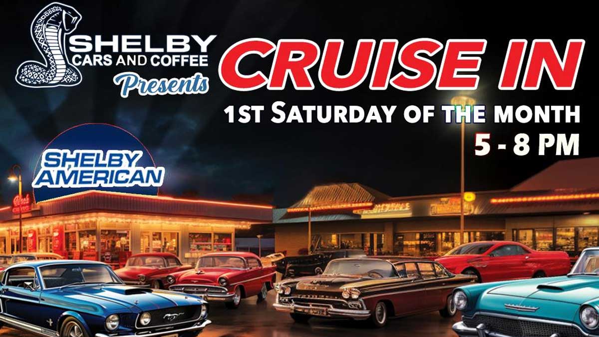 Shelby Cars and Coffee Cruise In