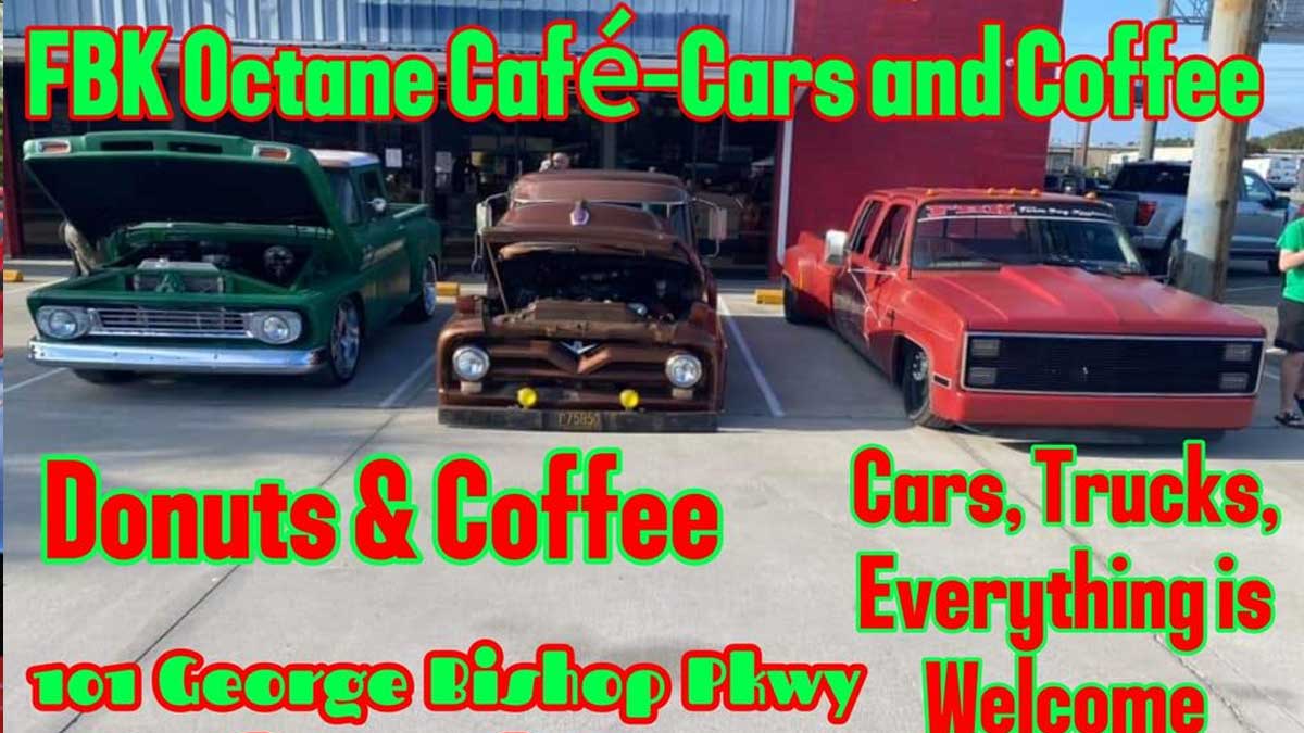 FBK Octane Café – Cars & Coffee