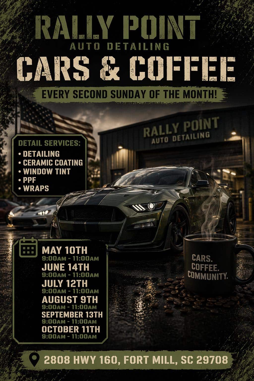 Rally Point Cars and Coffee