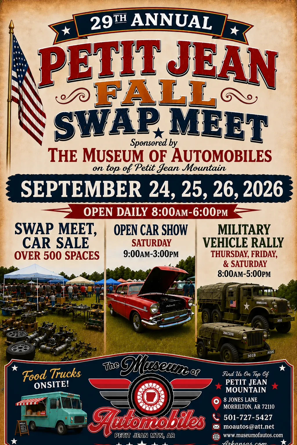 29th Annual Petit Jean Fall Swap Meet