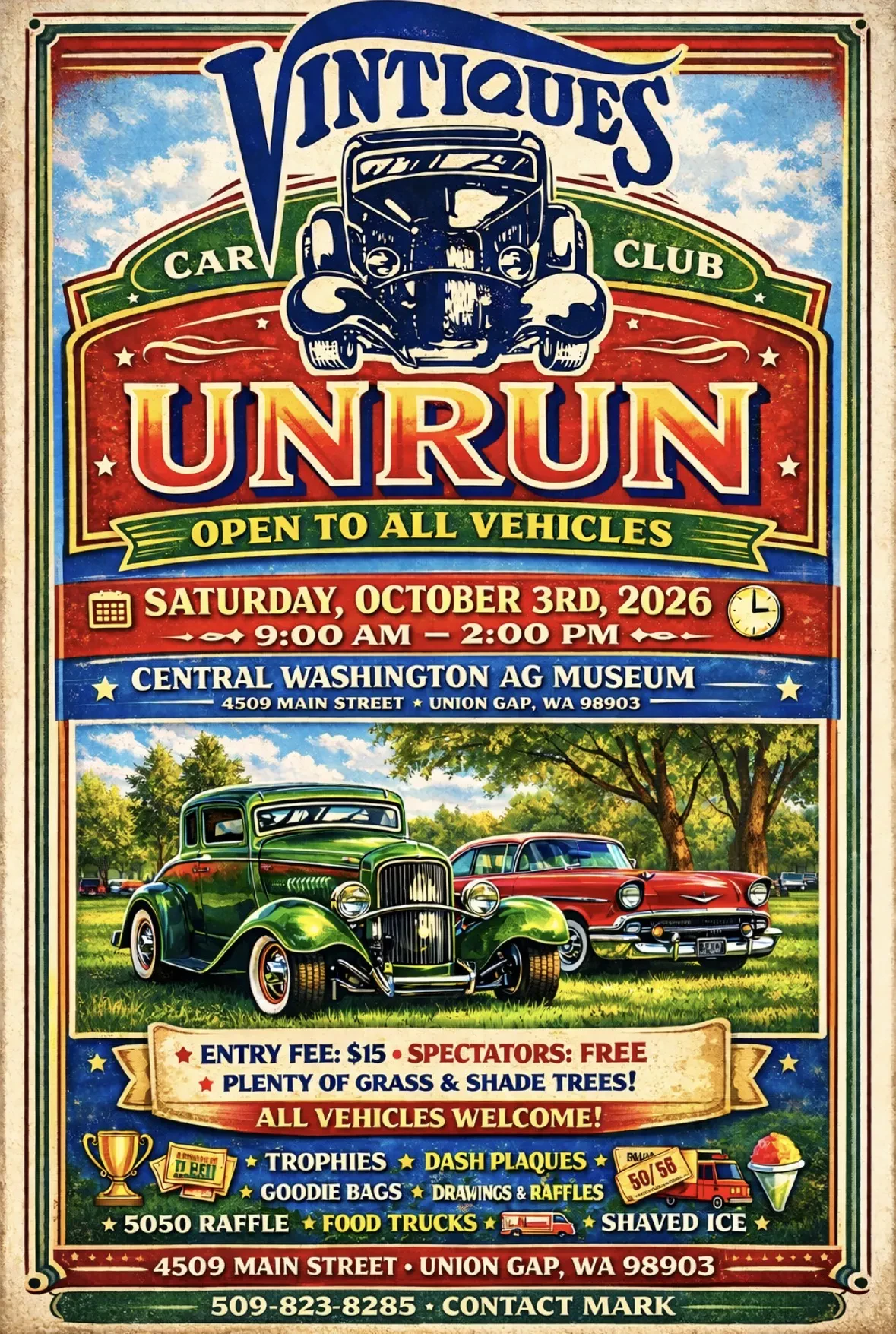 Vintiques Car clup UnRun