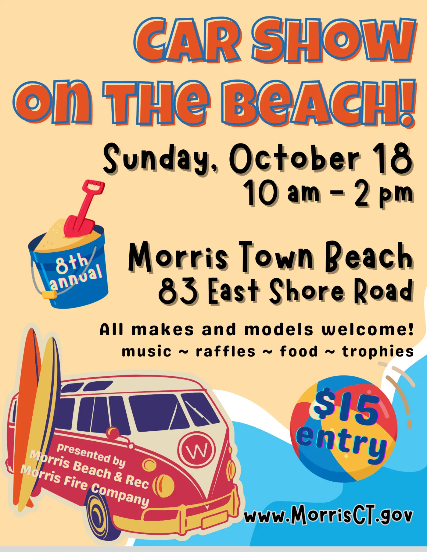 Car Show on the Beach