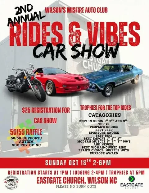 2nd Annual Rides & Vibes Car Show