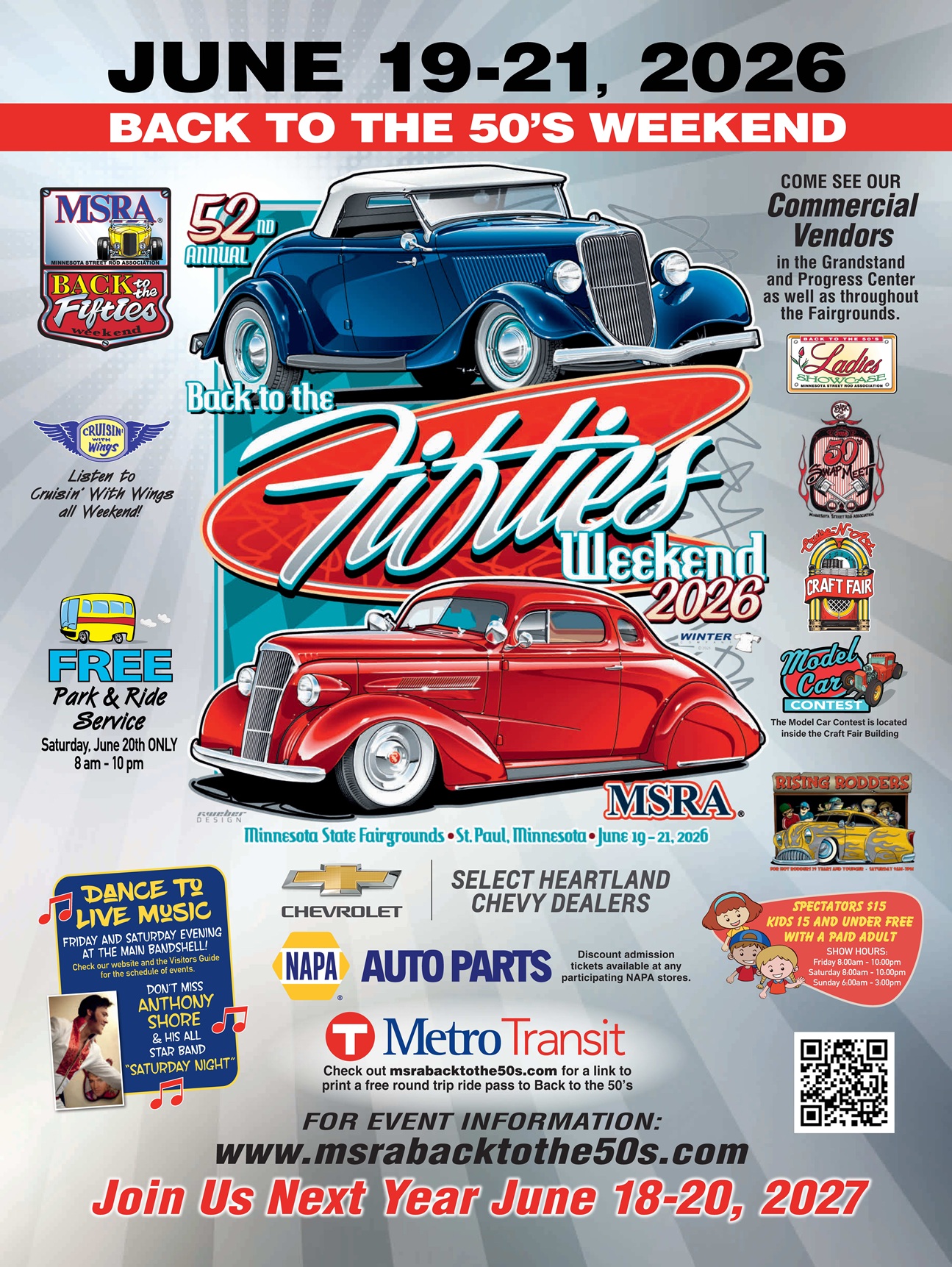 MSRA Back to the 50’s 2026
