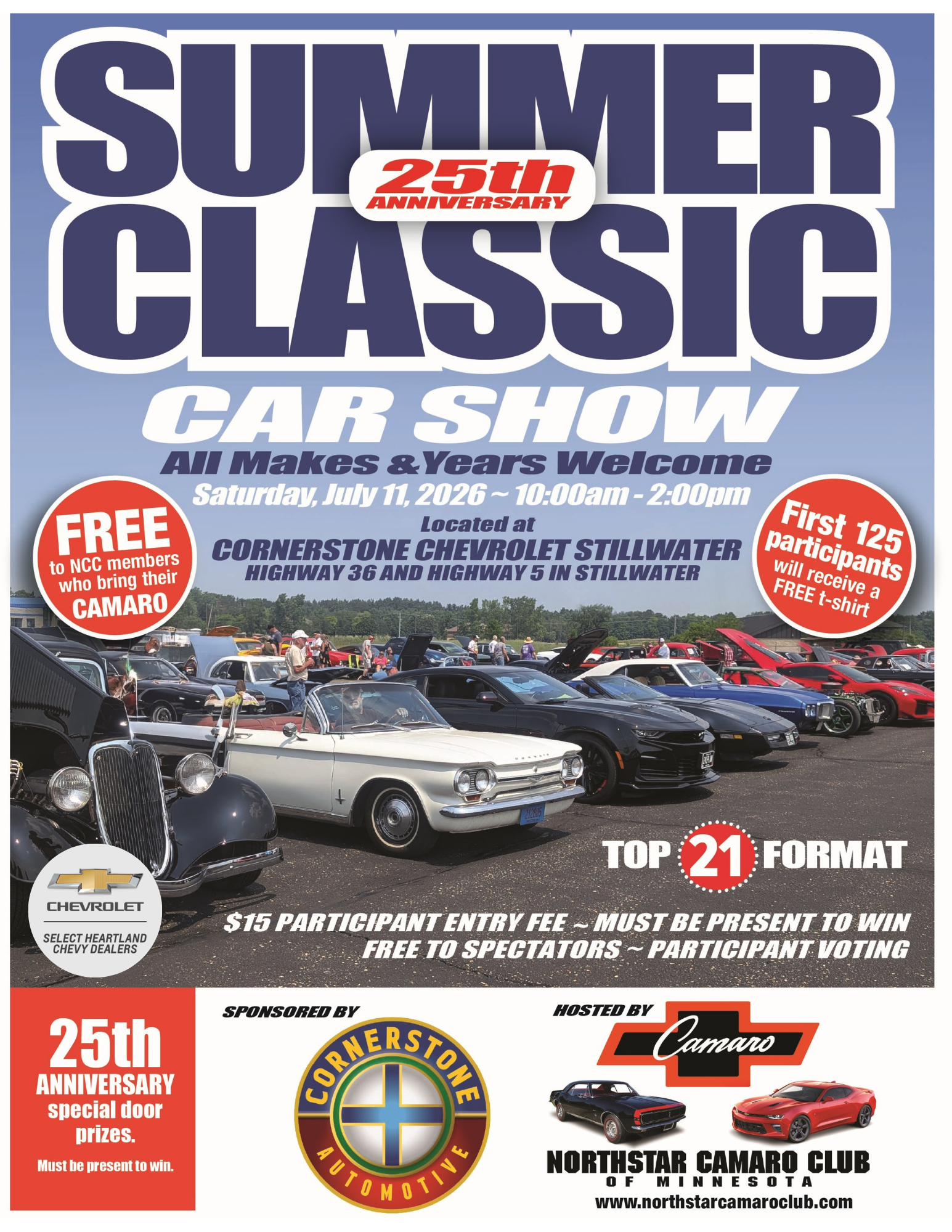 25th Annual Summer Classic Car Show