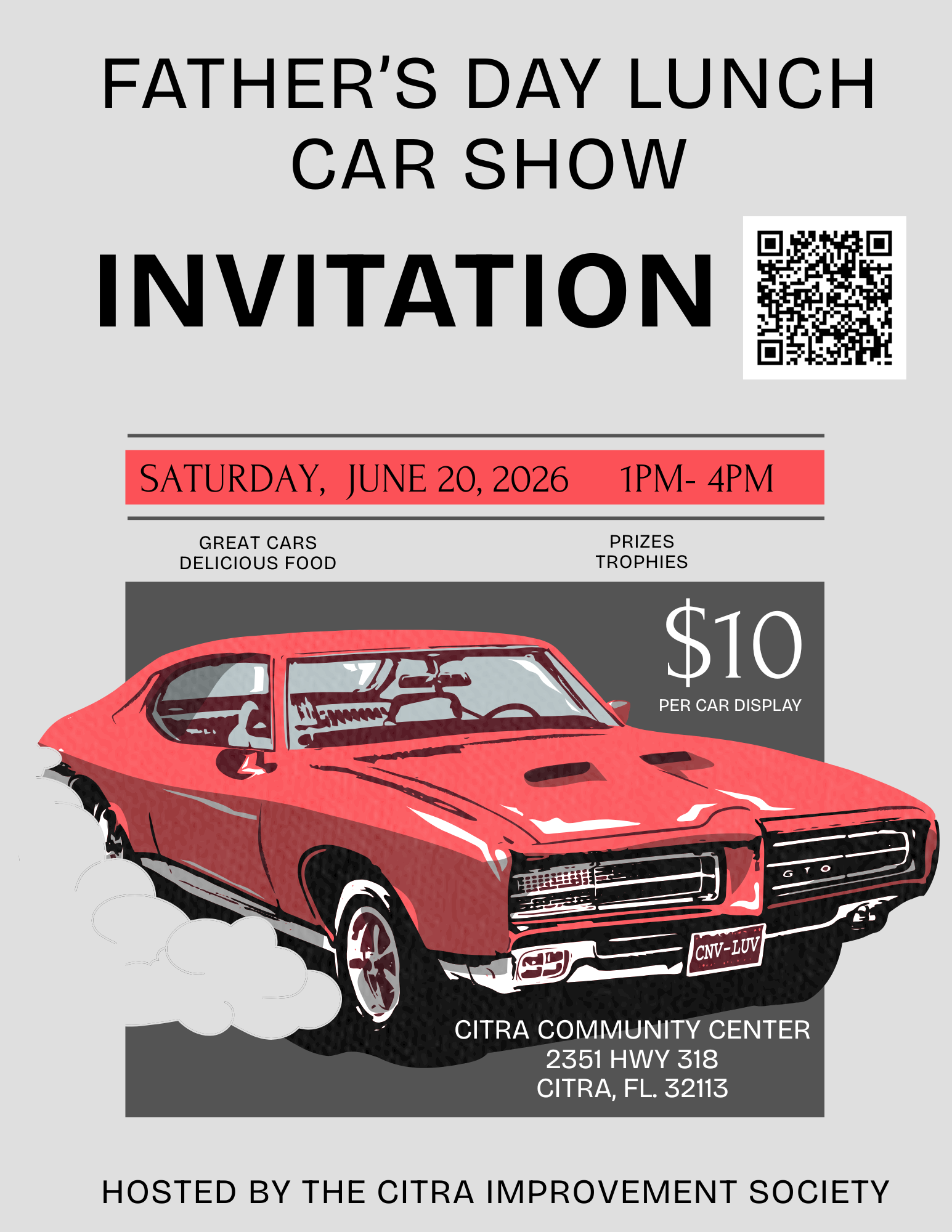 Father’s Day Lunch Car Show