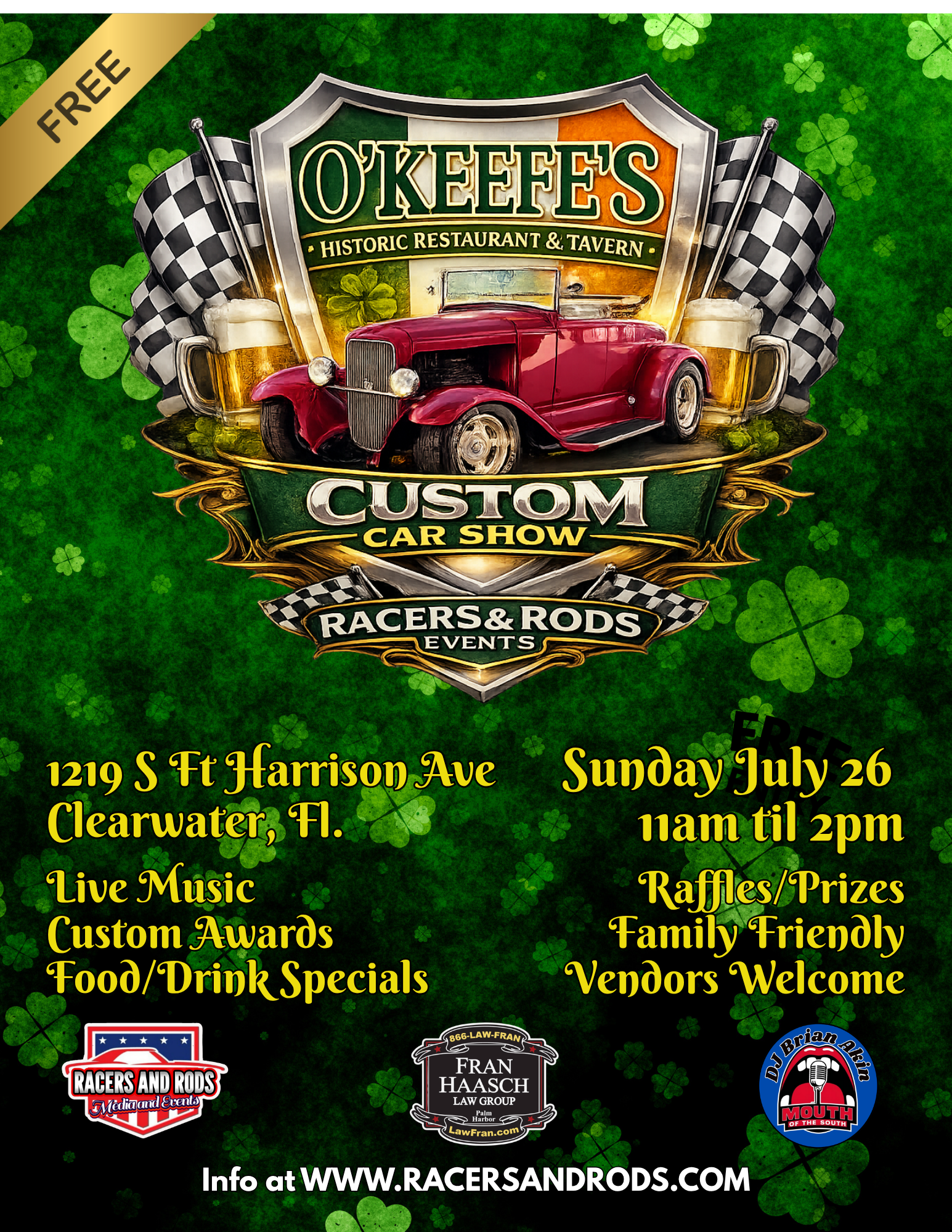 O’Keefe’s Clearwater Cruise-In