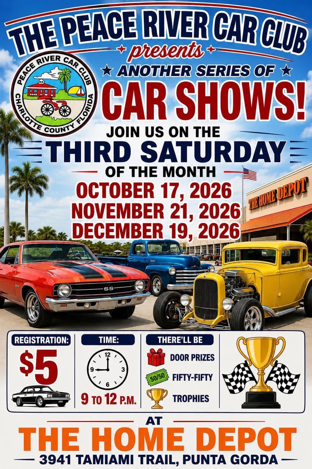 Peace River Car Club’s Cruise In