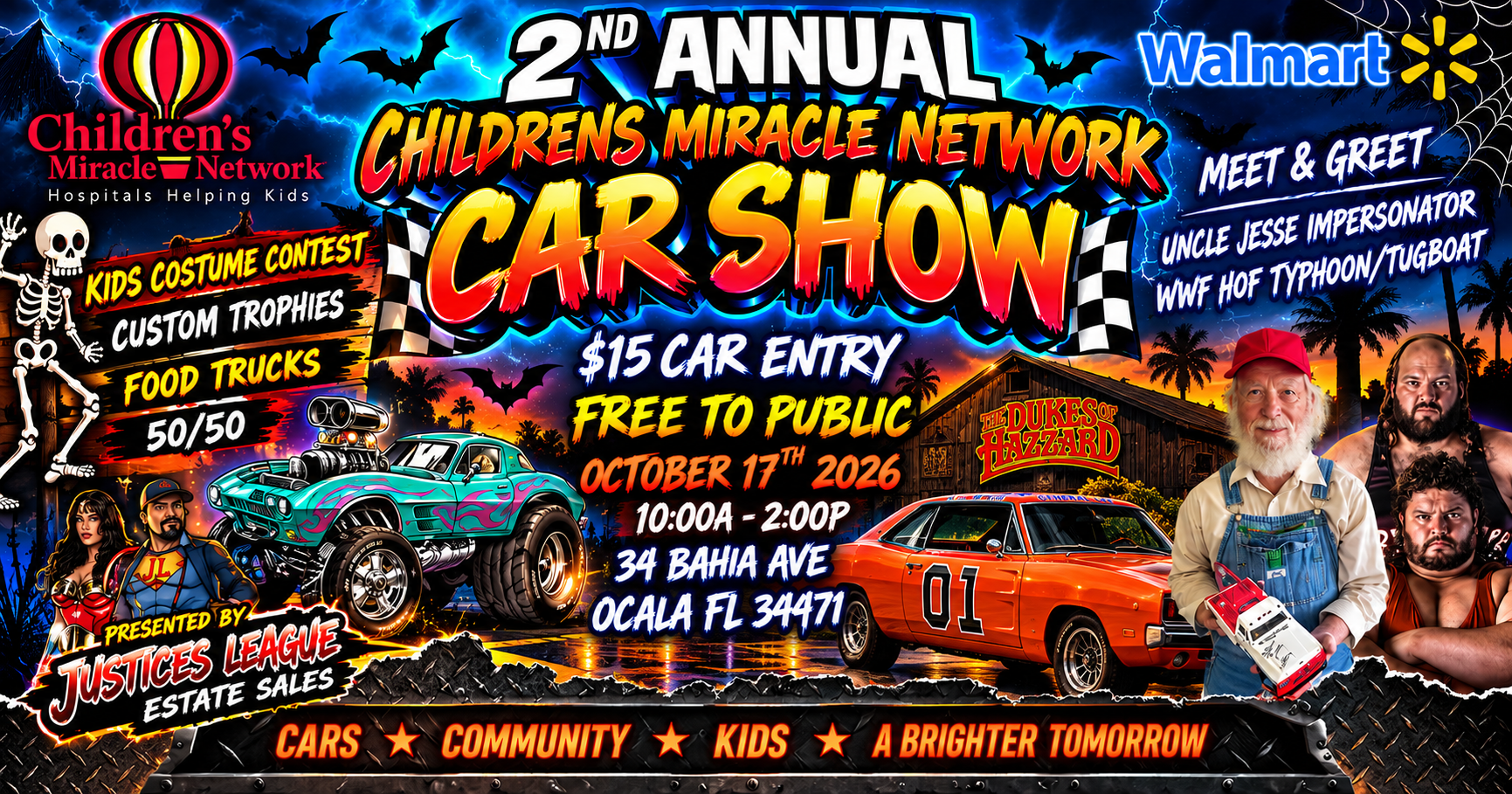 2nd Annual Children’s Miracle Network Charity Car Show